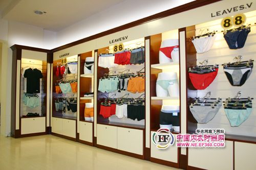 尼威仕<em>男士</em>内衣店面形象<em>展示</em>_服装百事通