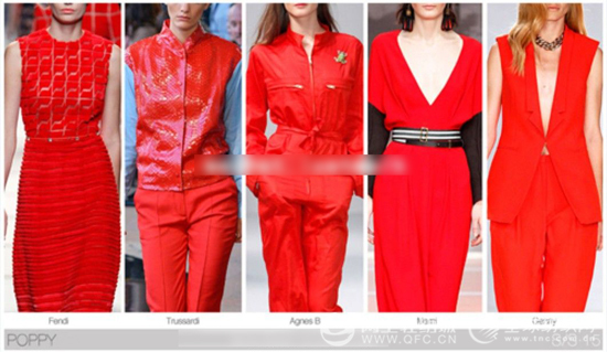 2015春夏<em>女装</em>十大<em>流行色</em>趋势_服装百事通