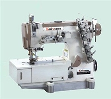 四针六线两面装饰缝平台式绷缝机KX500-01DB