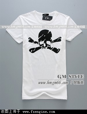 印花男装T恤批发韩版男装T恤批发均码男装T