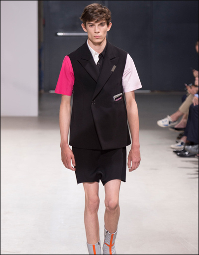 Raf Simons品牌服装巴黎2014春夏系列男装秀2.jpg