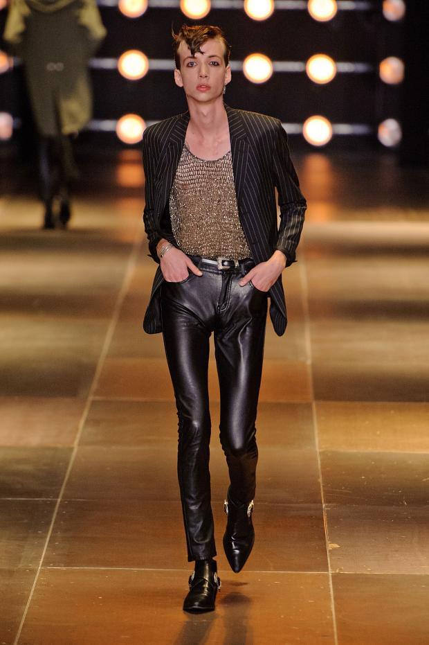 Saint Laurent Paris 2014春夏男装秀8.jpg