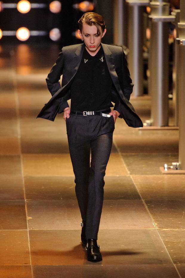 Saint Laurent Paris 2014春夏男装秀15.jpg