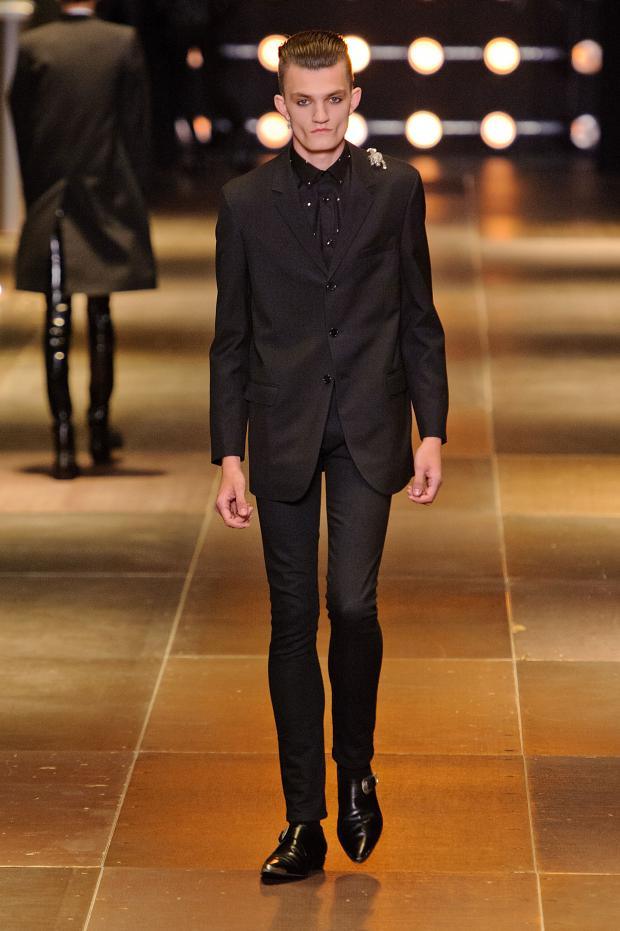 Saint Laurent Paris 2014春夏男装秀20.jpg