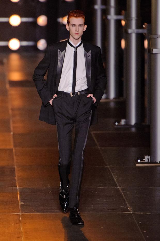 Saint Laurent Paris 2014春夏男装秀42.jpg