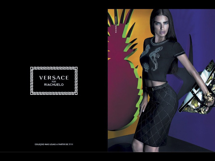 范思哲Versace&#215;Riachuelo 合作系列广告大片曝光1.jpg