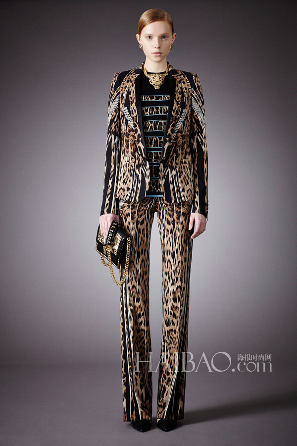 Roberto Cavalli2014早秋女装系列 动物图案的奢华演绎3.jpg