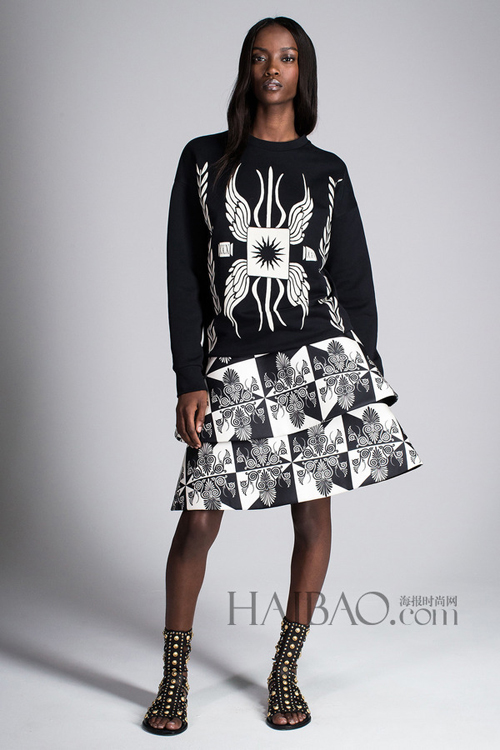 法奥斯托·普吉立斯 (Fausto Puglisi) 2015早春度假女装系列15.jpg