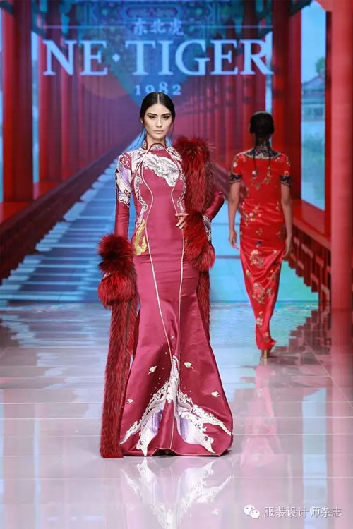 中国高端时尚品牌NE·TIGER 2016“清.旗袍”高级定制发布会2.jpg