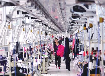青岛纺织服装业借力“互联网+” 利润成倍增长0.jpg