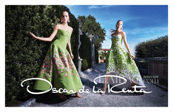 Oscar de la Renta 2015春夏女装广告大片1.jpg