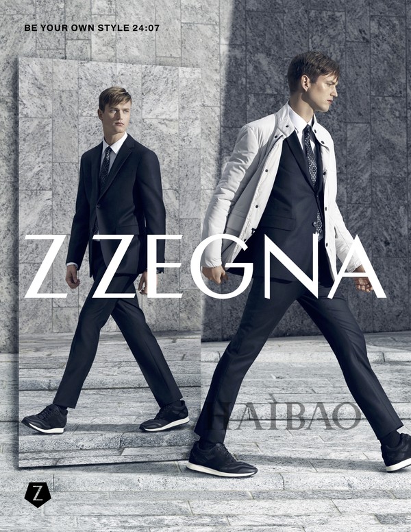 Z Zegna 2015秋冬系列广告大片：正装新演绎&百变运动风！0.jpg