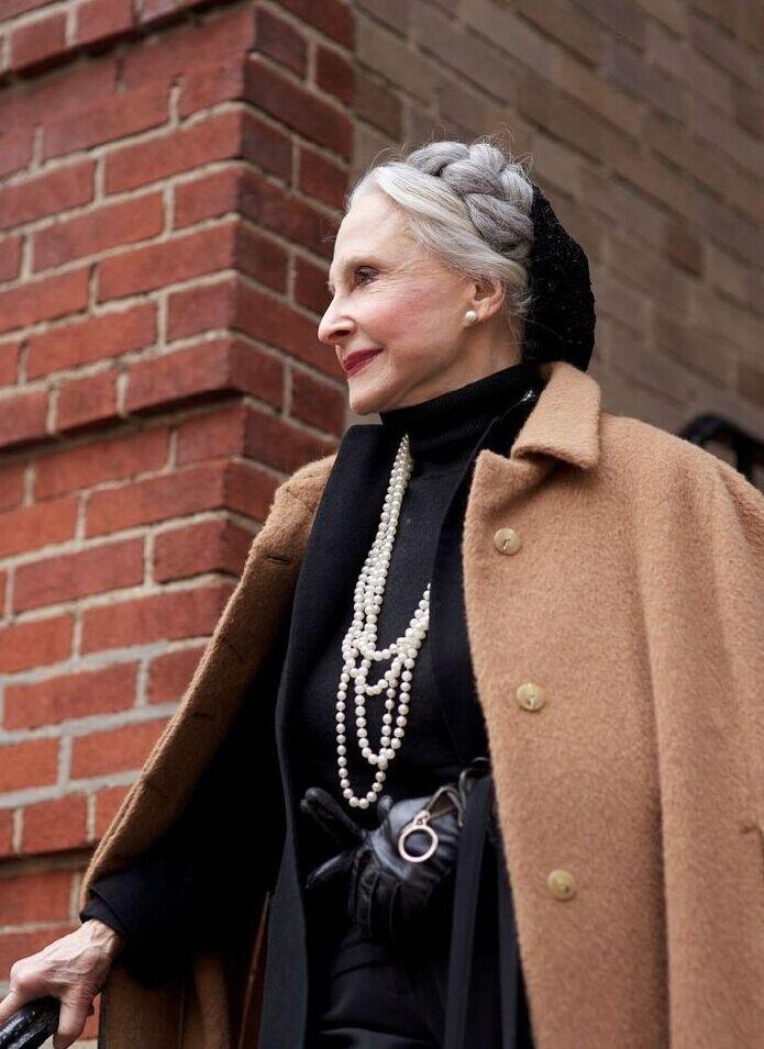 时尚奶奶JoyceCarpati 83岁成世上最优雅的女人9.jpg