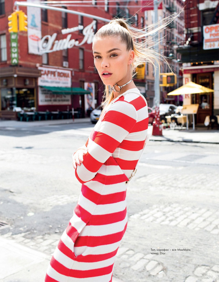 超模Nina Agdal 最新街拍运动风尚大片 4.jpg