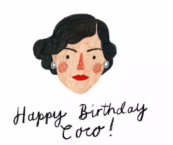 Coco Chanel新传记出版 独特插画致敬设计师