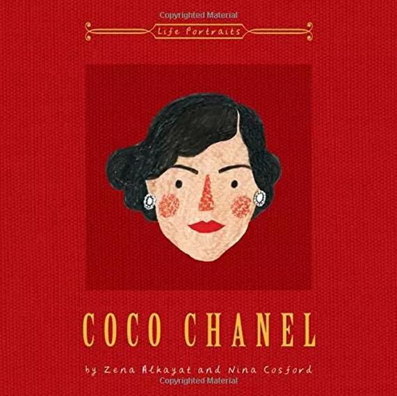Coco Chanel新传记出版 独特插画致敬设计师1.jpg