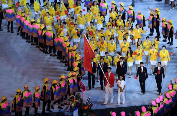 里约奥运成中国运动品牌秀场 花样亮相吸引眼球0.jpg